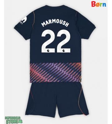 Tottenham Hotspur Omar Marmoush #22 Replika Babytøj Udebanesæt Børn 2026-27 Kortærmet (+ Korte bukser)
